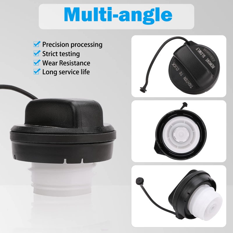 Konduone Gas Cap  Fuel Filler Cap Compatible With 2006-2020 Honda Accord  Civic  CR-V  Fit  HR-V  Insight  Odyssey  Pilot  Crosstour - Replaces 17670-T3W-A01 - Image 3